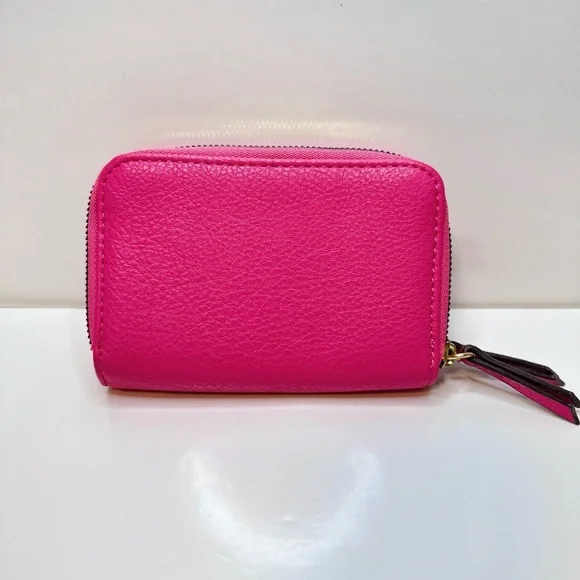Juicy Couture “Breaking the Rules” Zip Around Wallet – Hot Pink - Picture 3 of 8